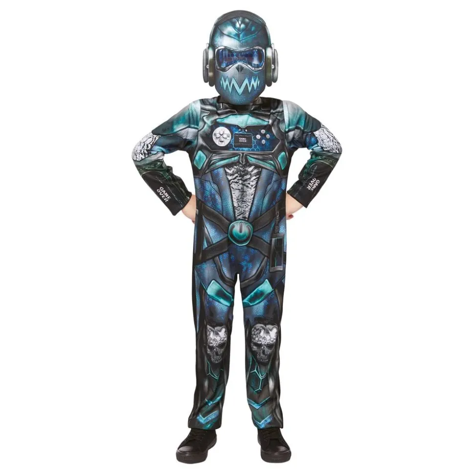 Gamer Jumpsuit Barn Maskeraddräkt