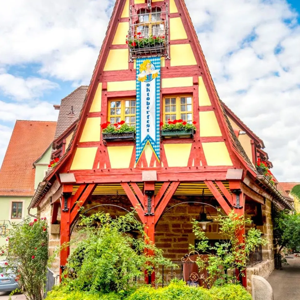 Gatubanderoll Hängande Oktoberfest