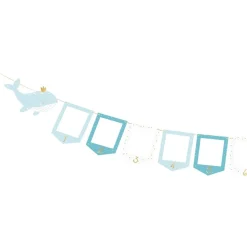 Girlang Fotoramar Baby Blå