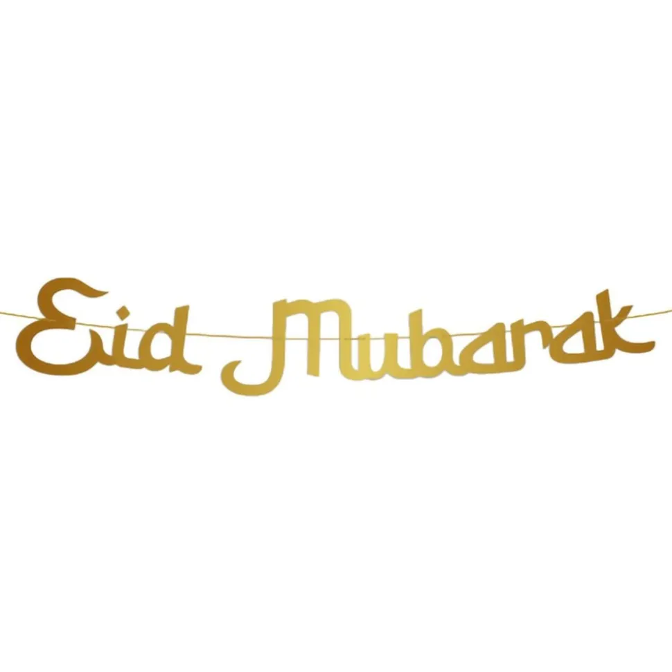 Girlang Eid Mubarak Guld