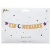 Girlang Eid Mubarak Guld Glitter