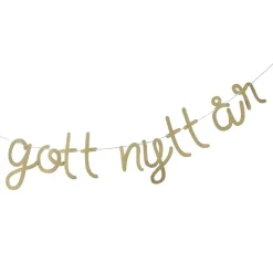 Girlang Gott Nytt År Guld