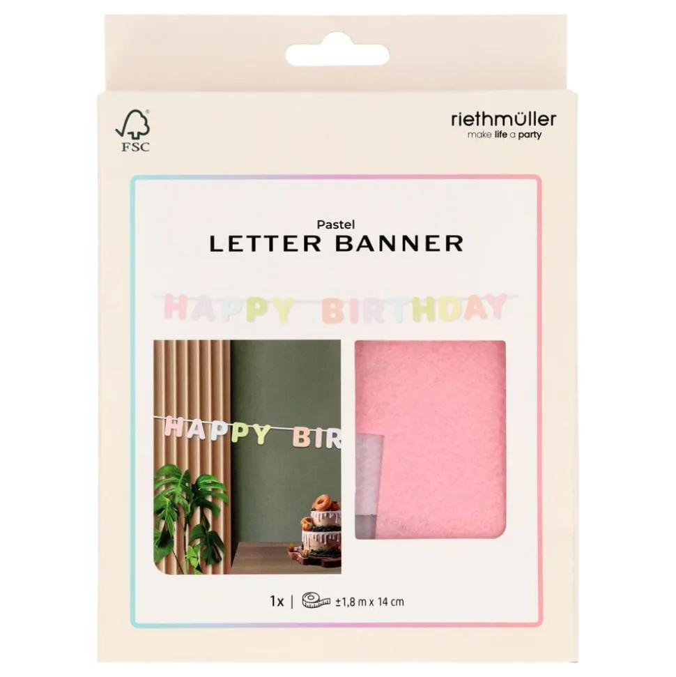 Girlang Happy Birthday Dreamy Pastel