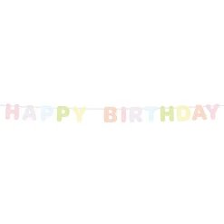 Girlang Happy Birthday Dreamy Pastel