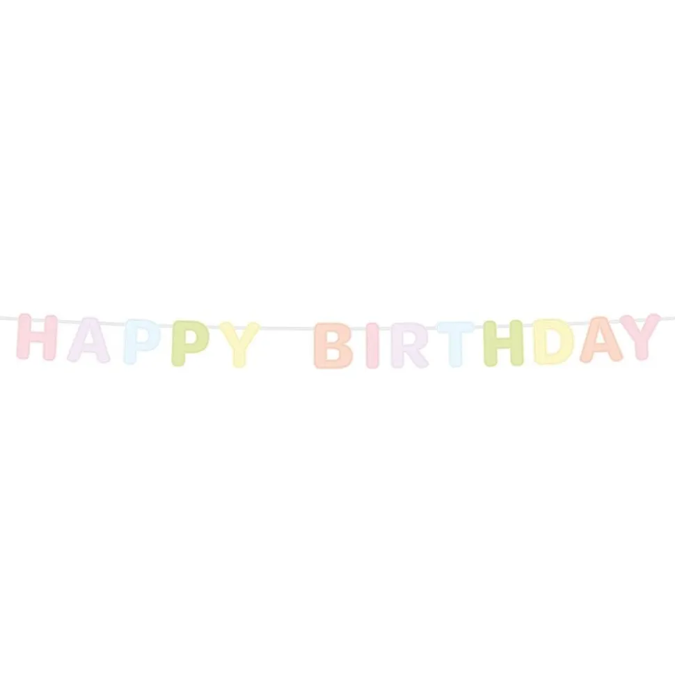 Girlang Happy Birthday Dreamy Pastel
