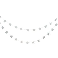 Girlang Stjärnor Silver
