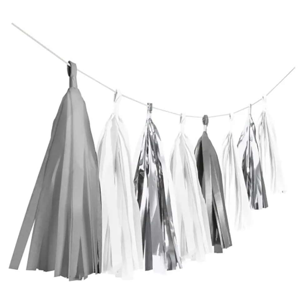 Girlang Tassel Silver