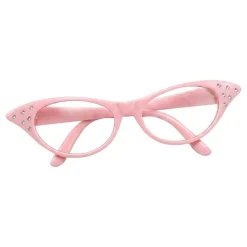 Glasögon 50-tal Rosa