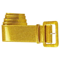 Glitterbälte Guld