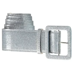 Glitterbälte Silver