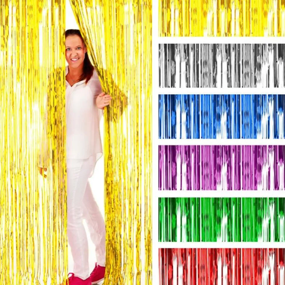 Glitterdraperi