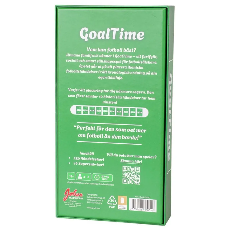 GoalTime Sällskapsspel