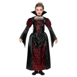 Gotisk Vampyra Barn Maskeraddräkt