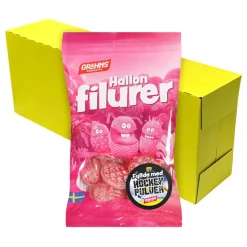 Grahns Hallonfilurer med Pulver Storpack