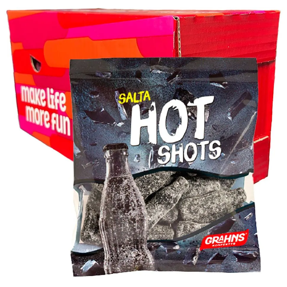 Grahns Salta Hotshots Godisflaskor Storpack
