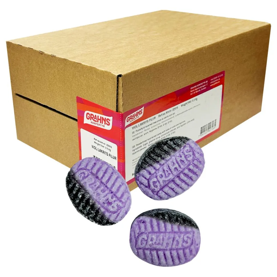 Grahns Viol/Lakrits Filur Storpack