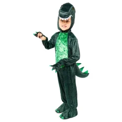 Grön Dinosaurie Barn Maskeraddräkt