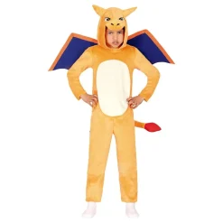 Gul Drake Barn Maskeraddräkt