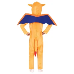 Gul Drake Barn Maskeraddräkt