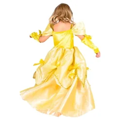 Gul Prinsessklänning Barn Maskeraddräkt