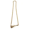Halsband Gitarr Guld