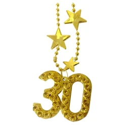 Halsband Guld Siffra 30