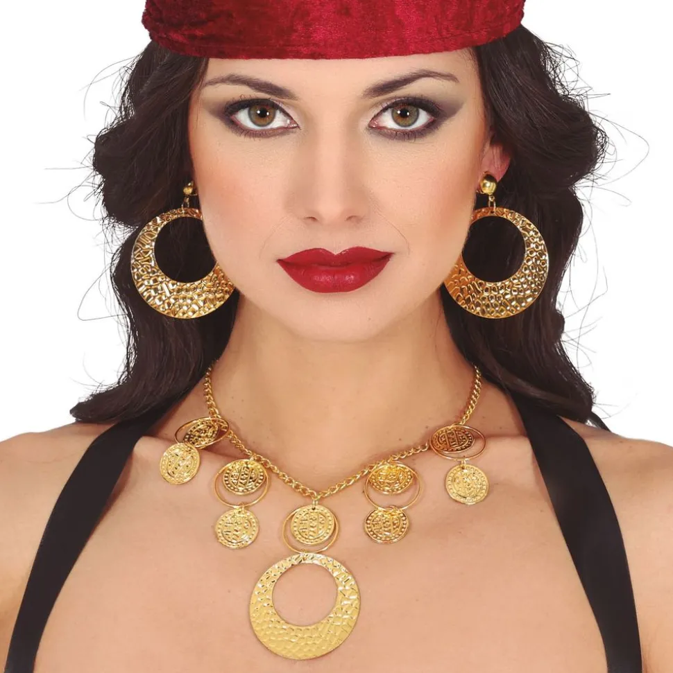 Halsband & Örhängen Guld Orientalisk