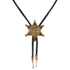 Halsband Sheriffstjärna Guld