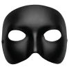 Halvmask Svart