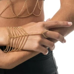 Handkedja Armband Guld