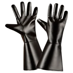 Handskar Läderlook Svarta