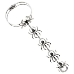 Handsmycke i Metall Spindlar