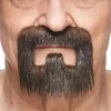 Hantverkare Mustasch Brun