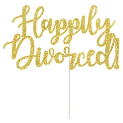 Happily Divorced Tårtdekoration
