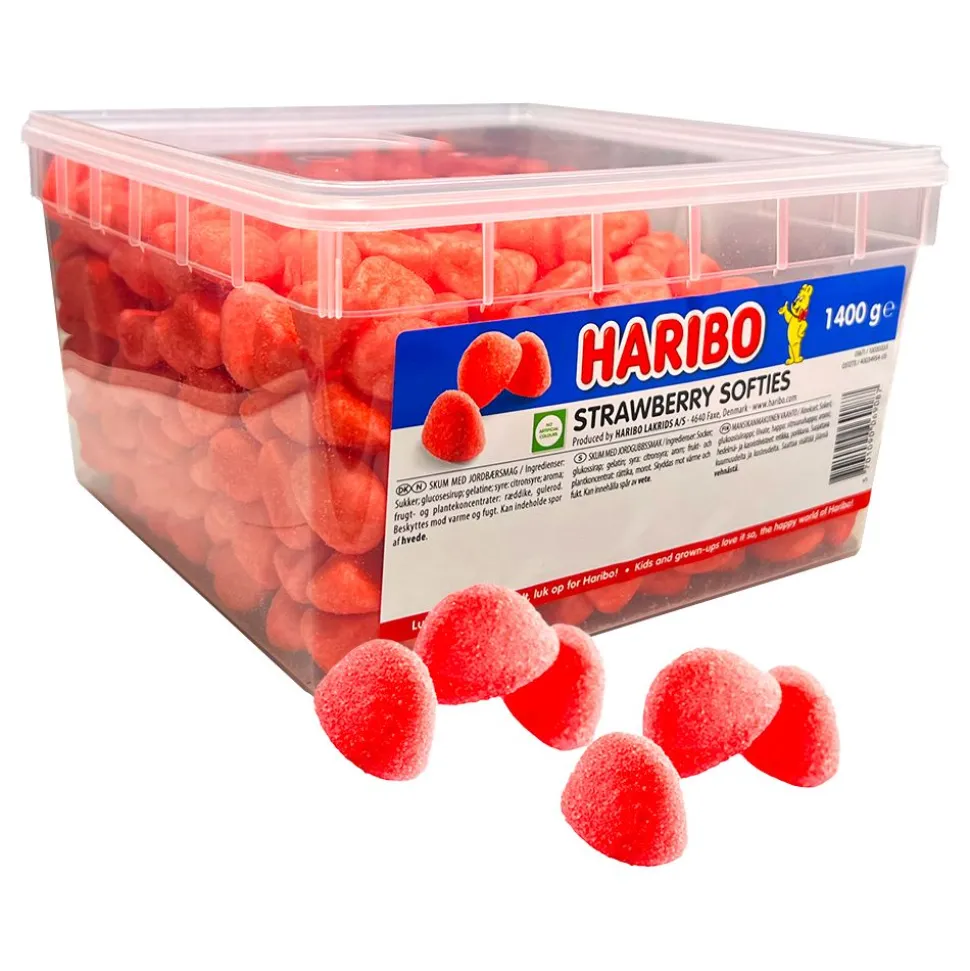 Haribo Kometer Jordgubb Storpack