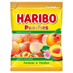 Haribo Persikor Godispåsar Storpack