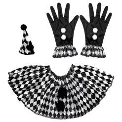 Harlequin Svart/Vit Tillbehörskit