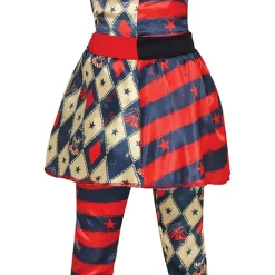 Harlequin Gycklare Barn Maskeraddräkt