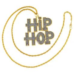 Hip Hop Halsband Guld