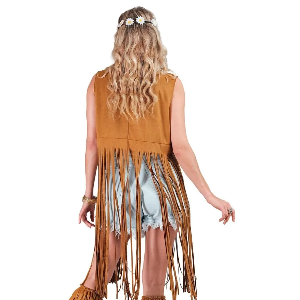 Hippie Väst med Fransar