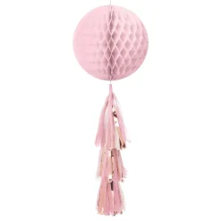Honeycomb Roséguld Blush Takdekoration