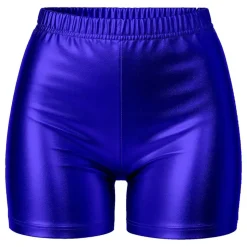 Hotpants Blå Metallic