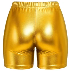 Hotpants Guld Metallic