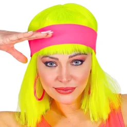 Hårband Neonrosa