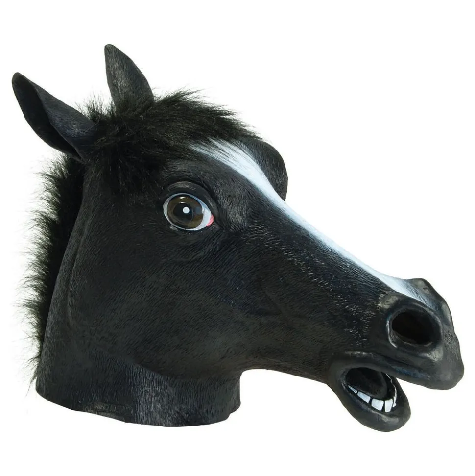 Hästmask Svart