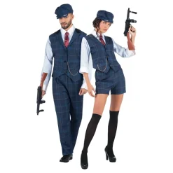 Irländsk Gangster Dam Maskeraddräkt