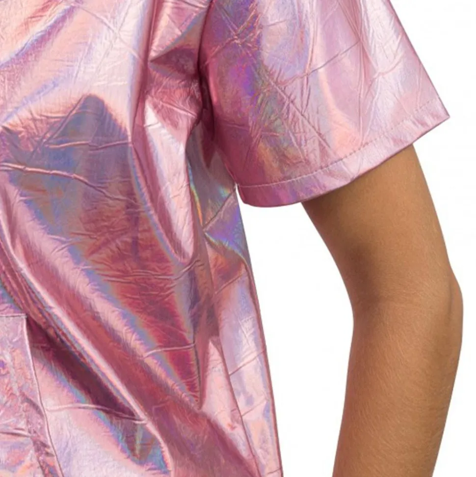 Jacka med Shorts Set Iridescent Rosa