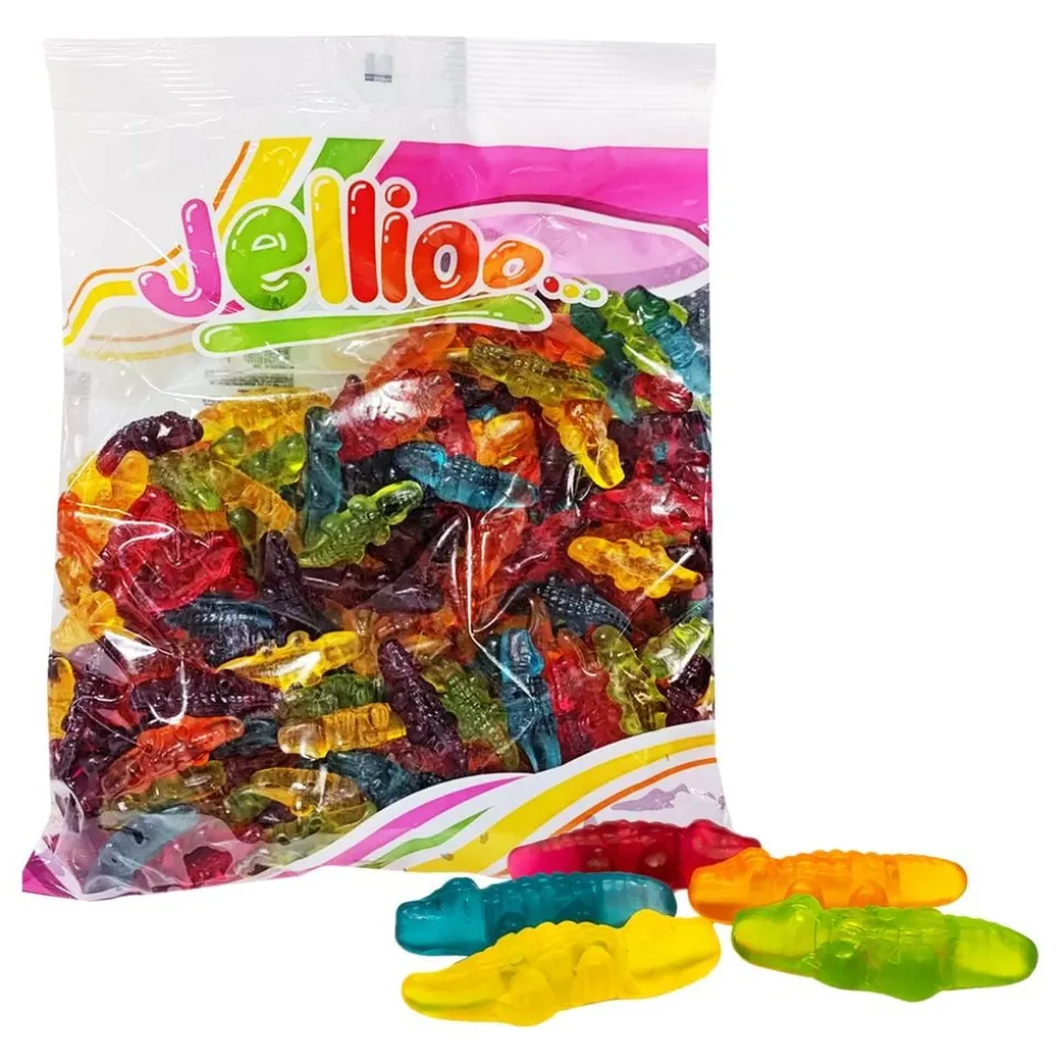 Jellioo Gelékrokodiler Storpack