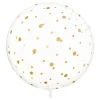 Jätteballong Transparent Prickig