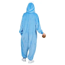 Kakmonster Blå Onesie Maskeraddräkt
